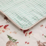Loulou Lollipop Muslin Quilt - Forest Families