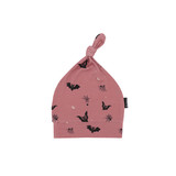 Knotted Hat - Bats - Ash Rose