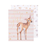 Wrendale Designs Loved Deerly It's a Girl Card