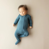 Kyte Baby Zippered Footie - Atlantic