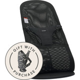 Baby Bjorn Bouncer Bliss & Mini Carrier Bundle - Anthracite LandscapeBlack Mesh Baby Bjorn Bouncer Bliss & Mini Carrier Bundle - Anthracite LandscapeBlack Mesh
