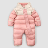 Miles the Label Baby Hooded Pram - Color Block on Rose