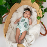 Ribbed Bamboo Little Knot Headband - Meadow Mist Ribbed Bamboo Little Knot Headband - Meadow Mist