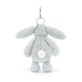 Jellycat Bashful Silver Bunny Bag Charm, free shipping available, active baby vancouver