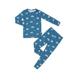 L/S PJ Set - Penguins (Night Sky)