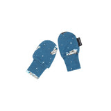 Non-Scratch Mittens - Penguins (Night Sky)
