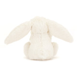 Jellycat Bashful Cream Bunny Soother back view