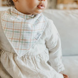 Copper Pearl Bandana Bib Set - Natalie