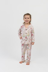 Kids Classic L/S PJ Set - Floral Bliss