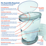 Diaper Dekor mini Diaper Pail Disposal System
