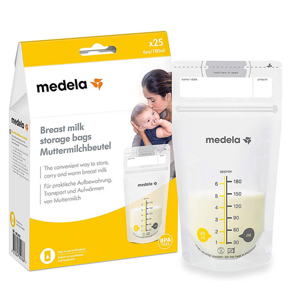 Medela Breastmilk Storage Bags - 25 pack