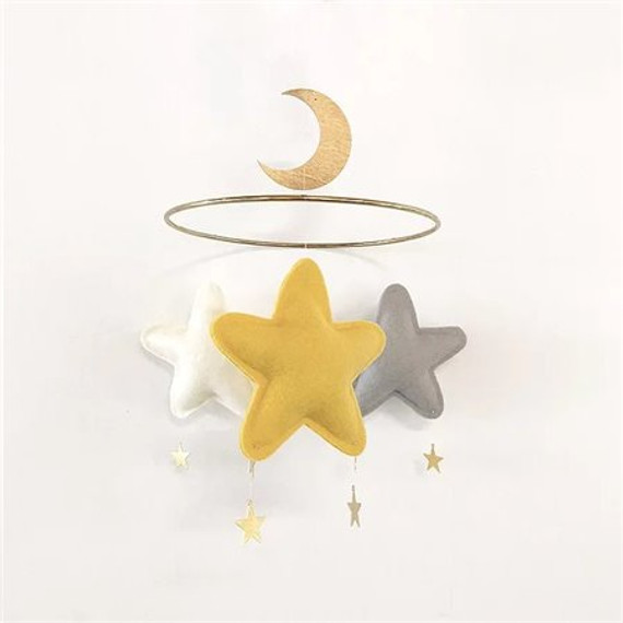 Star Mobile - Mario Mustard Star Mobile - Mario Mustard