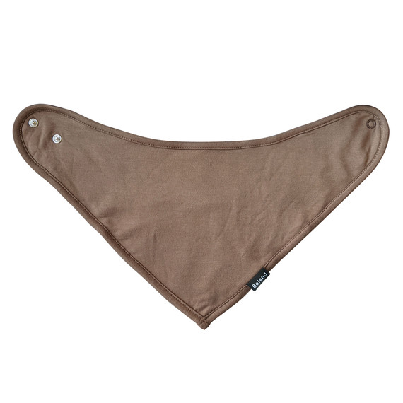 Bandana Bib - Mocha