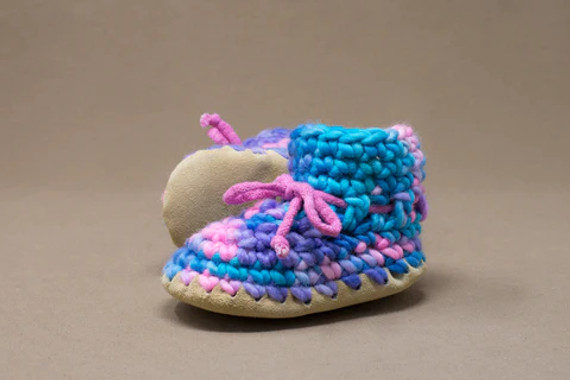 Padraig Cottage Slippers - Pink Multi