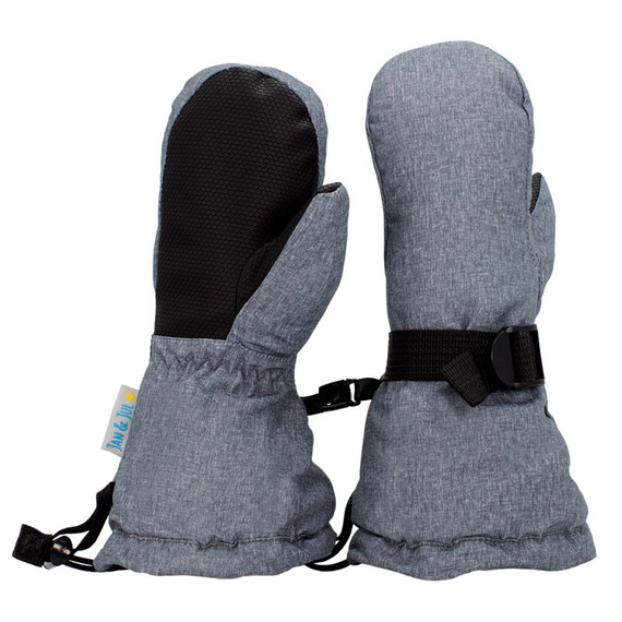 Jan & Jul Toasty Dry Waterproof Mitten - Heather Grey Jan & Jul Toasty Dry Waterproof Mitten - Heather Grey