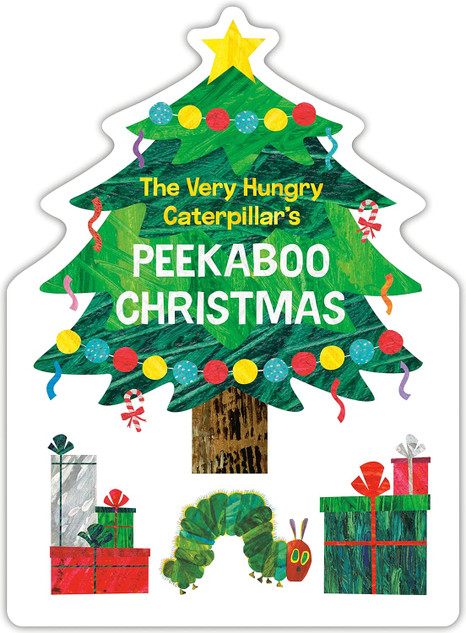 The Very Hungry Caterpillar's Peekaboo Christmas Board Book