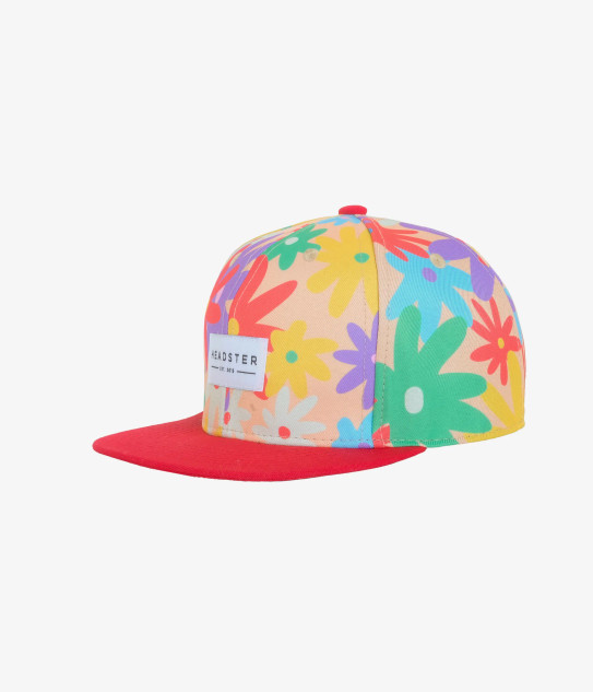 Headster Backyard Meadow Snapback - Peaches