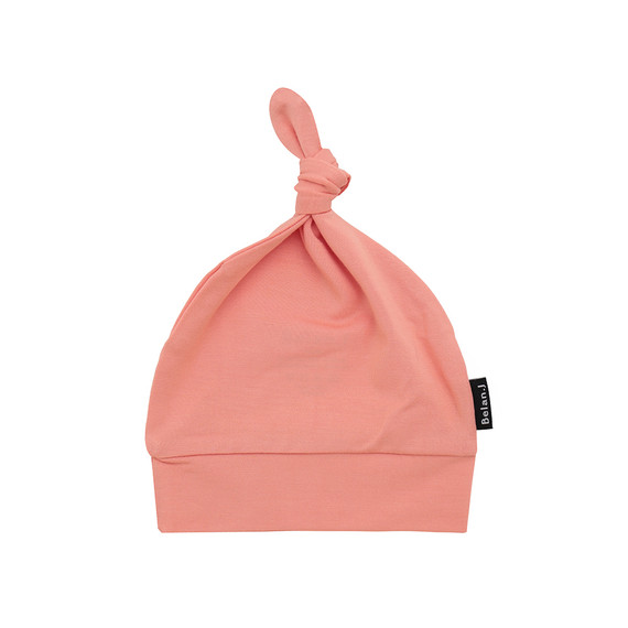 Knotted Hat - Coral