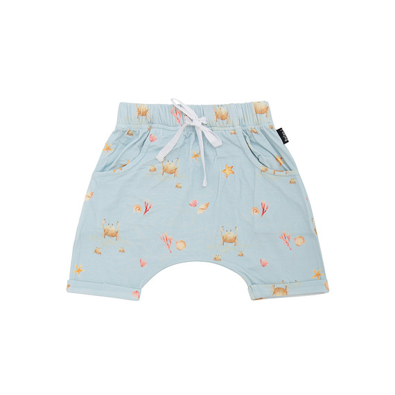 Harem Shorts - Seaside Blue