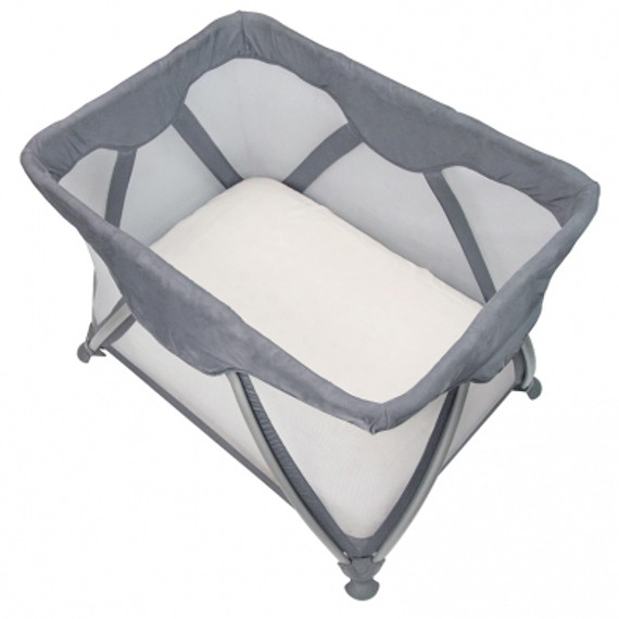 Kushies Playard Sheet Organic Jersey - Off-White