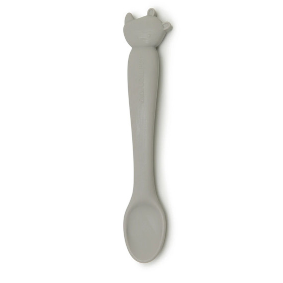 Loulou Lollipop Born To Be Wild Silicone Feeding Spoon - Rhino