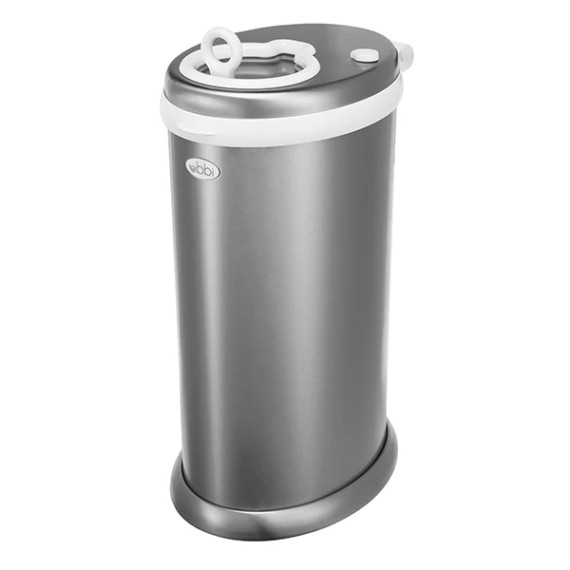 Ubbi Chrome Diaper Pail