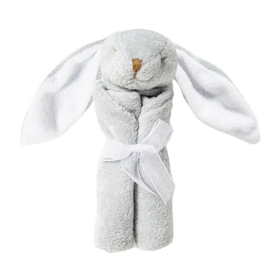 Angel Dear Animal Blankie - Grey Bunny