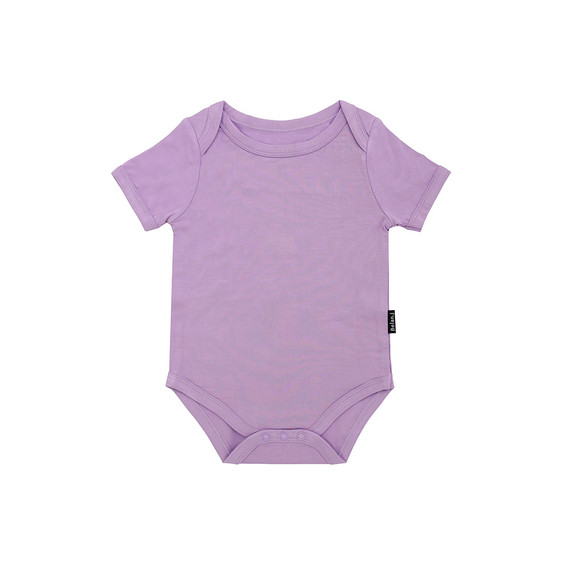 Short Sleeve Onesie - Violet