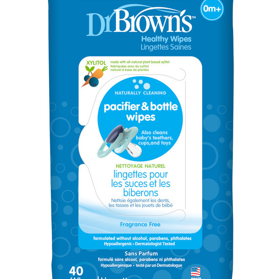 Dr. Brown's® Pacifier and Bottle Wipes, 40 Count Dr. Brown's® Pacifier and Bottle Wipes, 40 Count