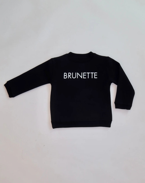 Brunette the Label Core Crew Sweatshirt -  Brunette