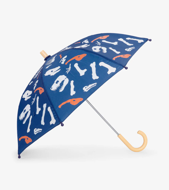Hatley Colour Changing Umbrella - Dino Fossils Hatley Colour Changing Umbrella - Dino Fossils