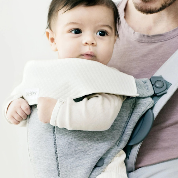 Baby Bjorn Bib for Baby Carrier 2 Pack - White