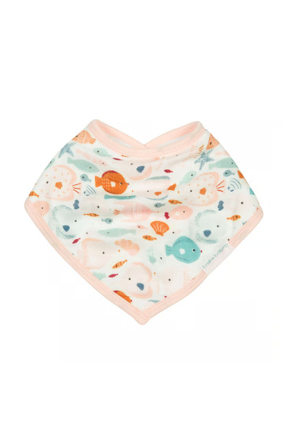 Loulou Lollipop Bandana Bib Set - Sun-Kissed Shoal