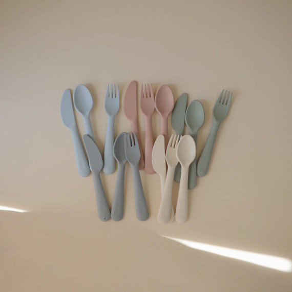 Mushie Dinnerware Cutlery Set Mushie Dinnerware Cutlery Set