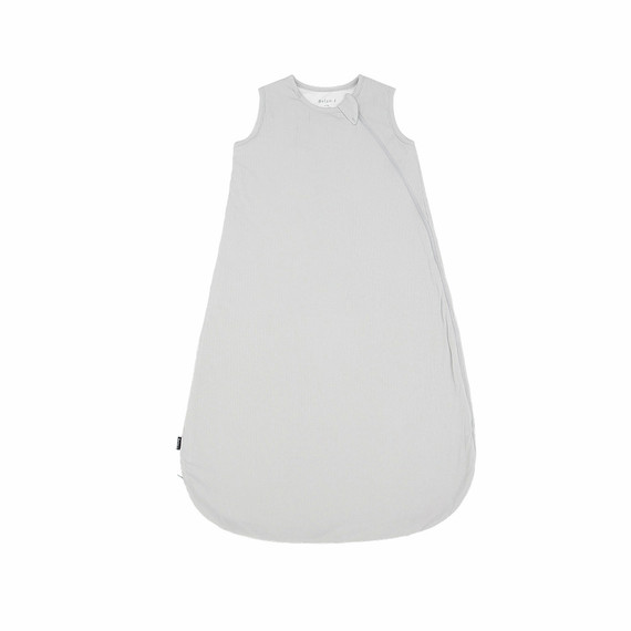 0.5 TOG Ribbed Bamboo Sleep Sack - Silver Cloud