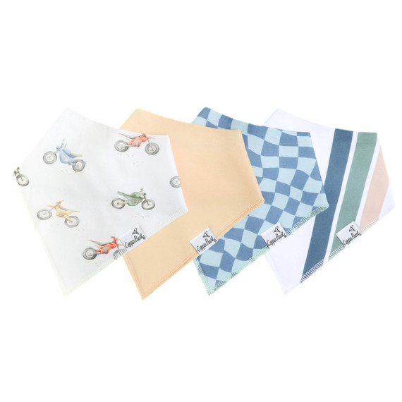 Copper Pearl Bandana Bib Set - Ryder