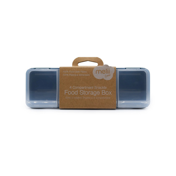 Melii Luxe Snackle Box 4 - Blue Melii Luxe Snackle Box 4 - Blue