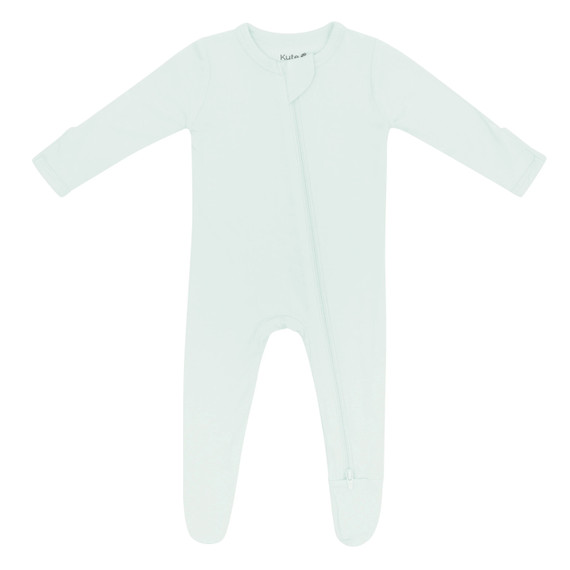 Kyte Baby Zippered Footie - Dew Kyte Baby Zippered Footie - Dew