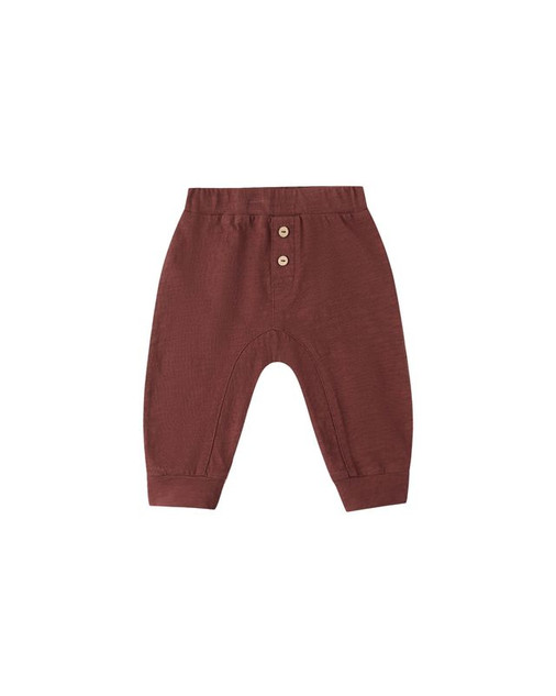 Rylee + Cru Baby Cru Pant - Burgundy Rylee + Cru Baby Cru Pant - Burgundy