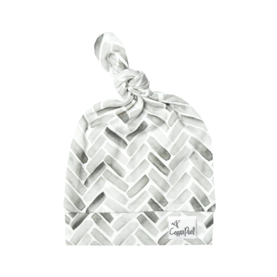 Copper Pearl Knit Top Knot Hat - Alta