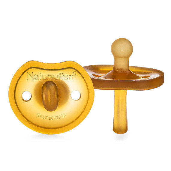 Natursutten Butterfly Round Pacifier - 2 pack Natursutten Butterfly Round Pacifier - 2 pack