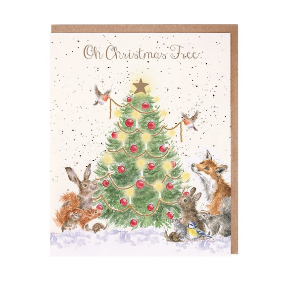 Wrendale Designs Oh Christmas Tree Card Wrendale Designs Oh Christmas Tree Card