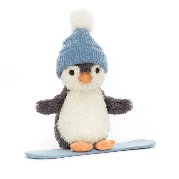 Jellycat Peanut Penguin Snowboarding Jellycat Peanut Penguin Snowboarding