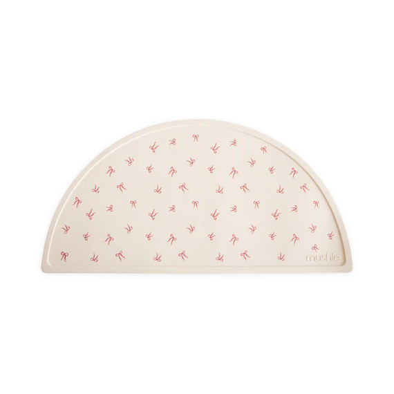 Mushie Silicone Placemat - Bows Mushie Silicone Placemat - Bows