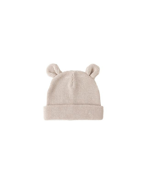 Quincy Mae Baby Bear Beanie - Oat Quincy Mae Baby Bear Beanie - Oat