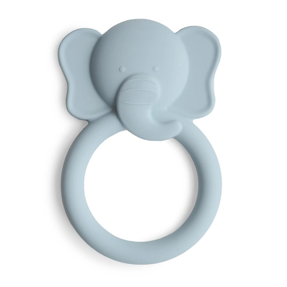 Mushie Silicone Elephant Teether  Mushie Silicone Elephant Teether