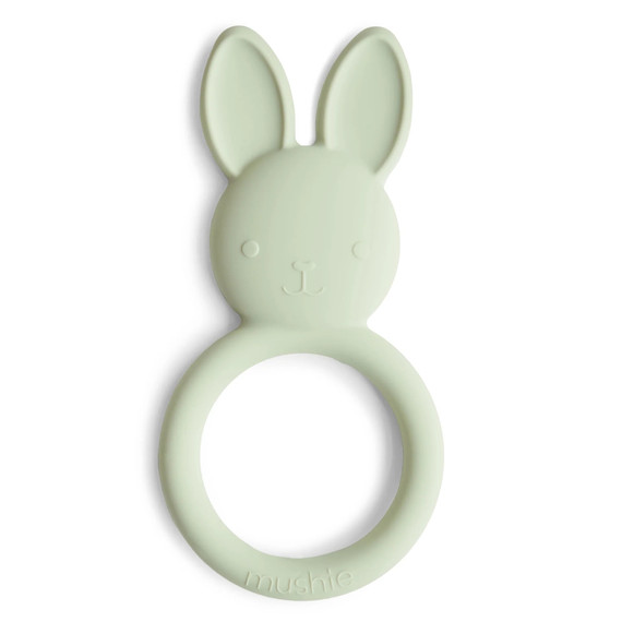 Mushie Silicone Bunny Teether Mushie Silicone Bunny Teether