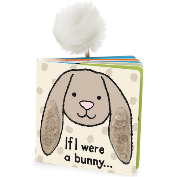 Jellycat If I Were A Bunny Board Book (Beige)