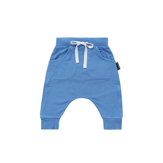 Harem Pants - Lake Blue