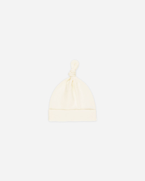 Quincy Mae Knotted Baby Hat - Ivory